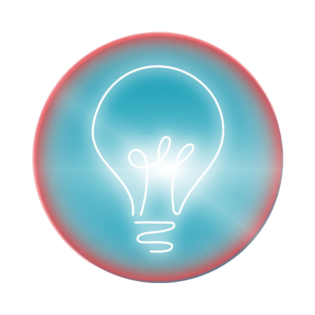 Illustration of blue light impacting eyes and nature