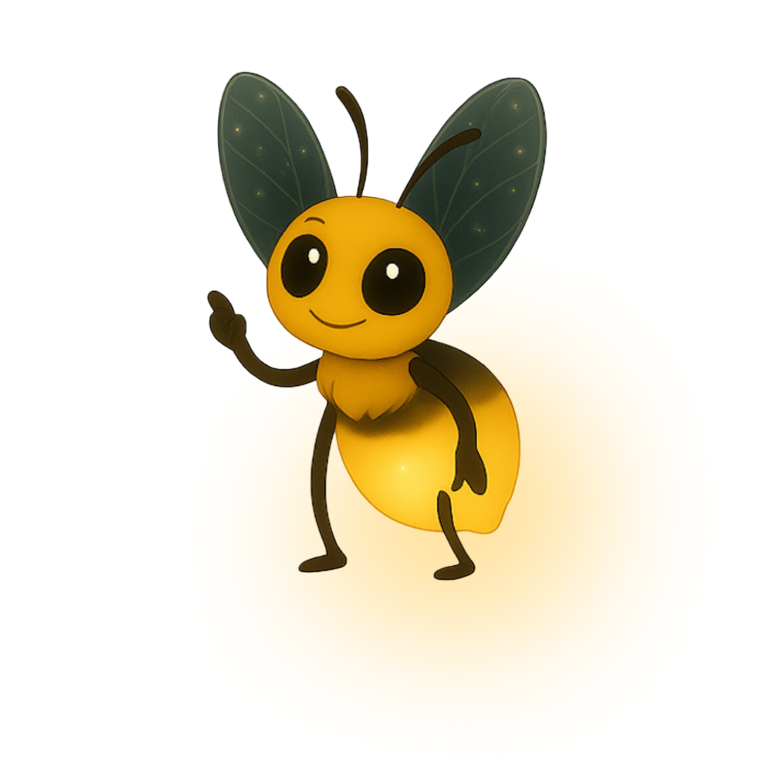 Hi, I'm TARA, the Dark Sky Maharashtra Mascot