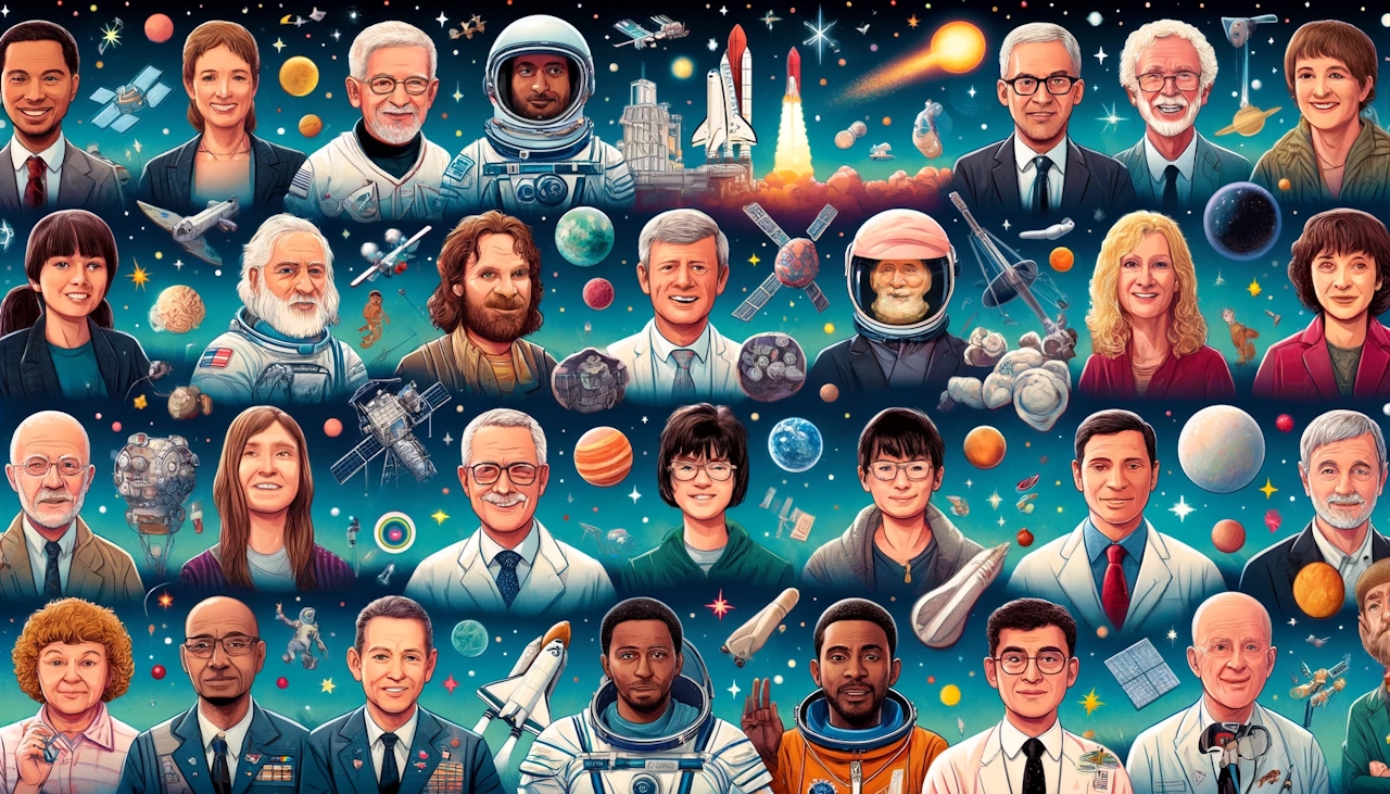 AstronEra People Of Space Hero Image